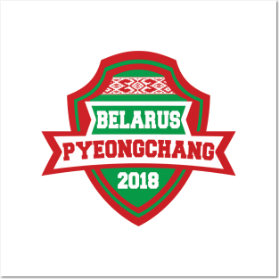 Team Belarus Pyeongchang 2018 Posters and Art